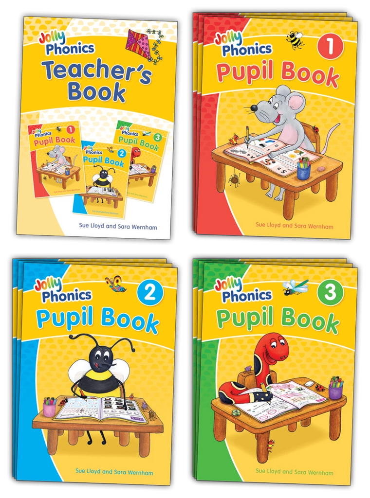 Jolly Phonics Class Set 3 (precursive)