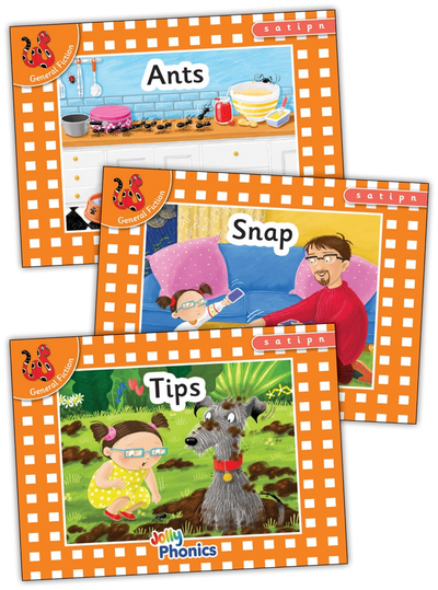 Jolly Phonics Orange Level Readers Set 1