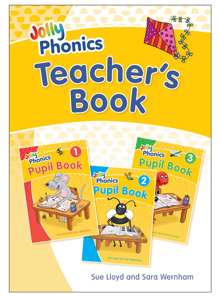 Jolly Phonics Teacher's Book in precursive letters