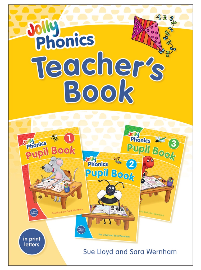 Jolly Phonics Teacher's Book in print letters