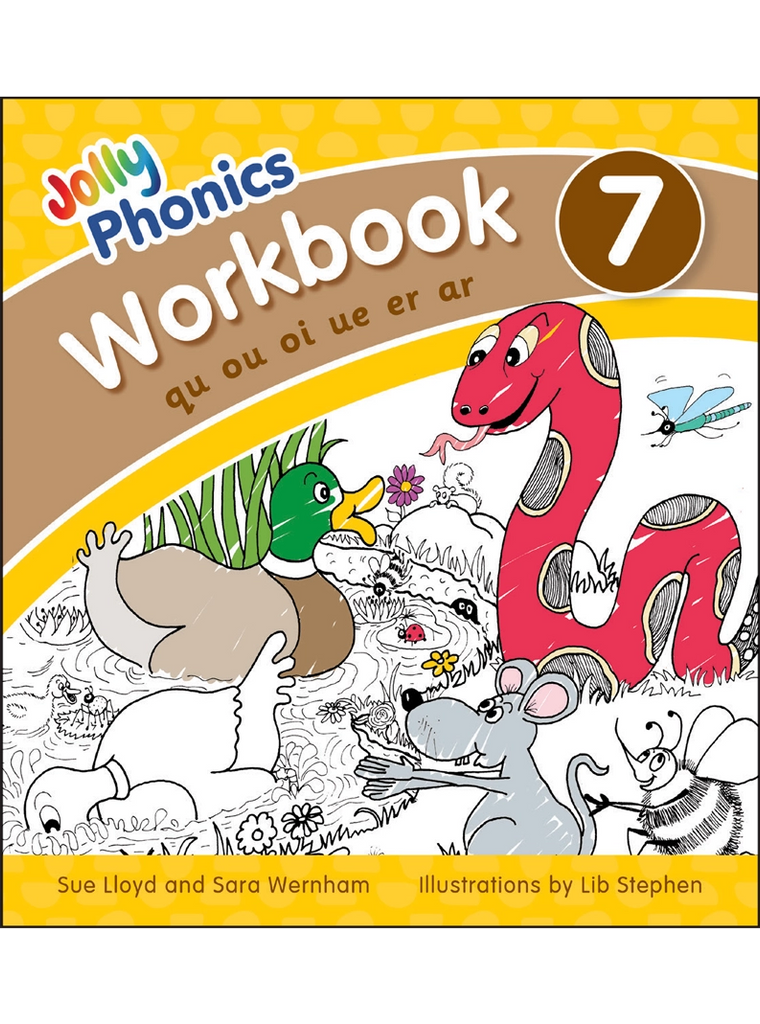 Jolly Phonics Workbook 7 (precursive)