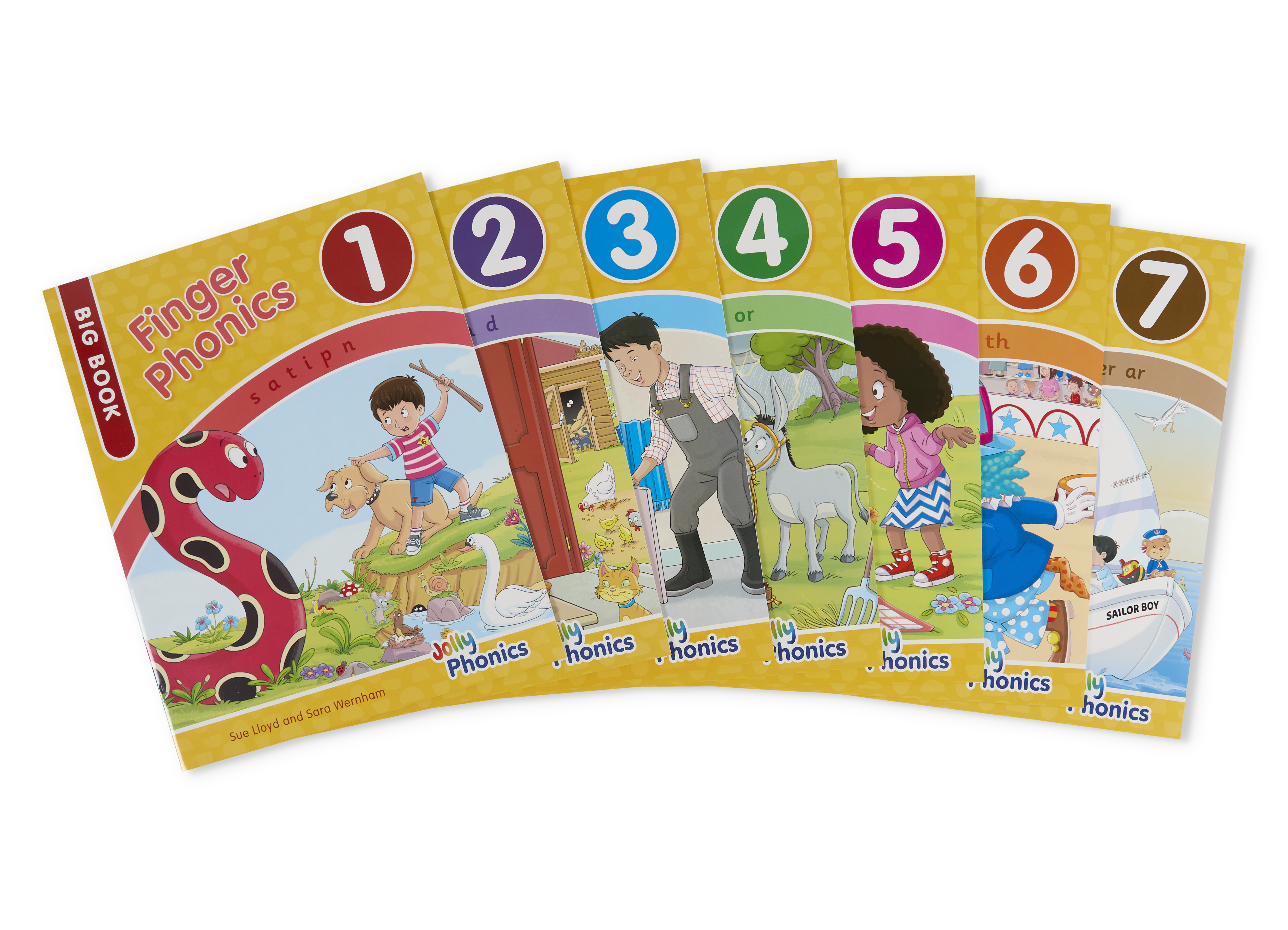 Finger Phonics Big Books 1–7 – Jolly Learning Finger Phonics Big Books 1–7 – Jolly Learning