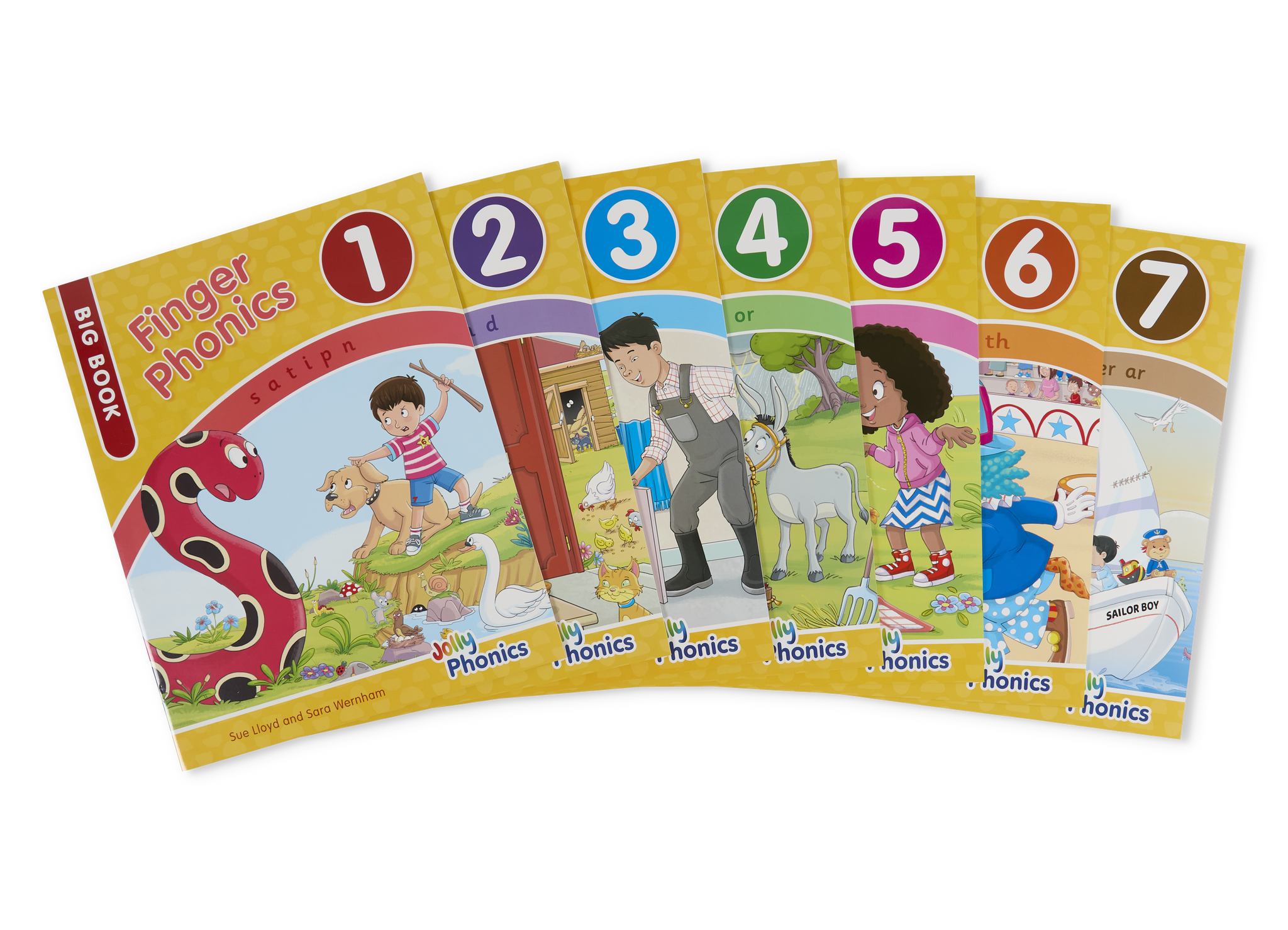 Finger Phonics Big Books 1–7 – Jolly Learning