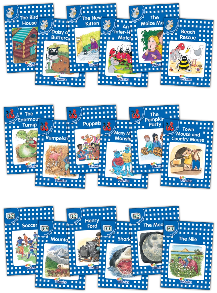 Jolly Phonics readers level 4 complete set