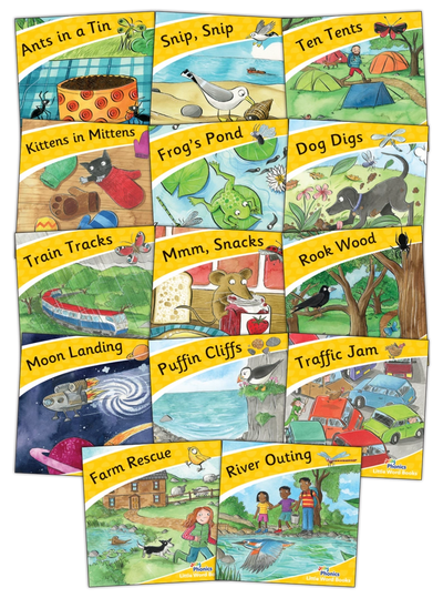 Jolly Phonics Little Word Books