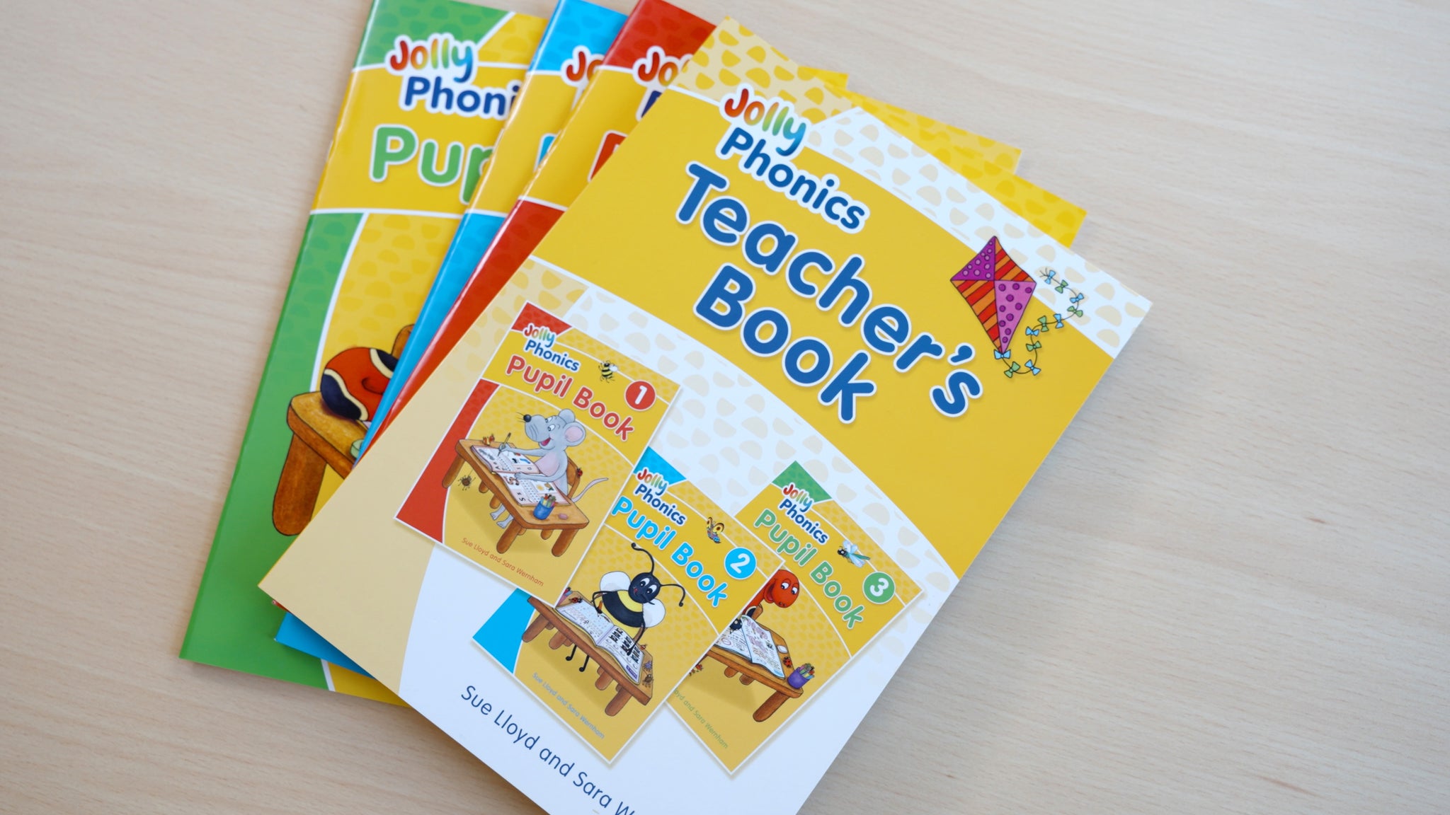 Jolly Phonics Class Set (Precursive Letters, Colour Edition